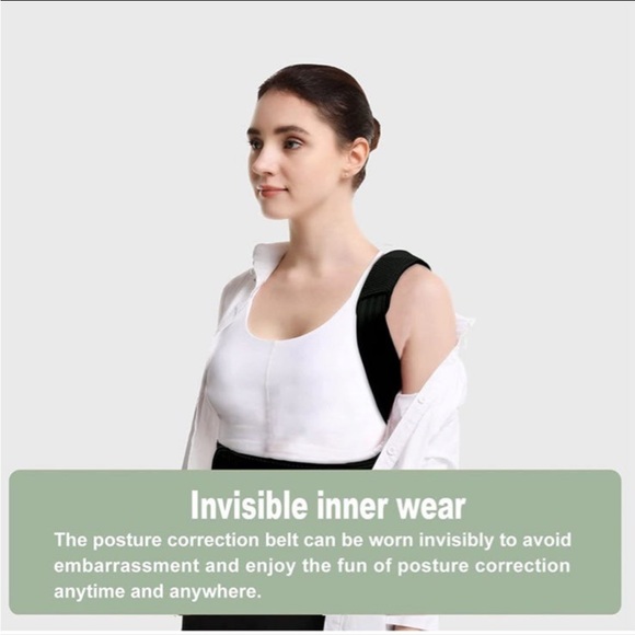 Posture Corrector for Kids and Teens - Adjustable and Breathable Back Posture St - Picture 3 of 11